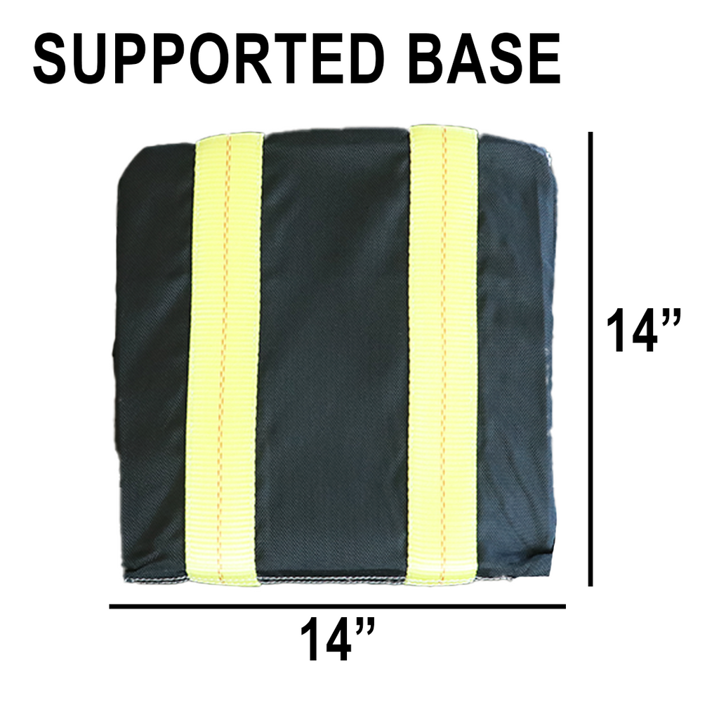 Compact Lifting Tool Bag for Heavy Duty Jobs - 14" x 14" x 17"