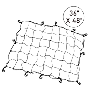 Boxer MegaFlex Cargo Net: 36" x 48" with 12 Adjustable Hooks