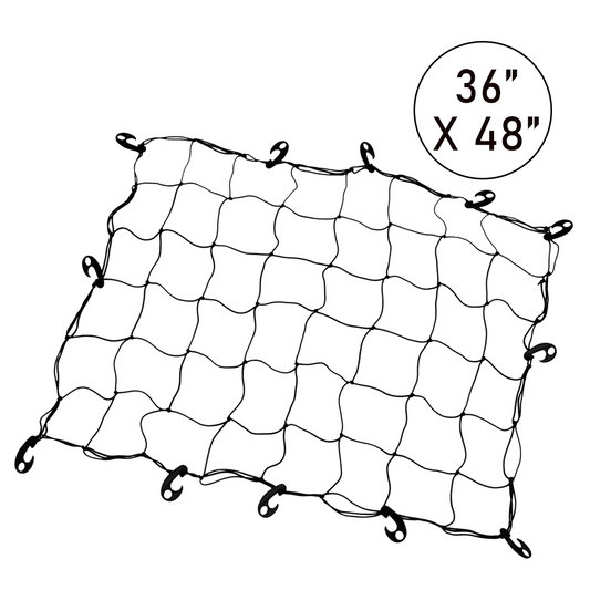 Boxer MegaFlex Cargo Net: 36" x 48" with 12 Movable Hooks