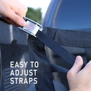 Boxer CargoGuard Tailgate Net: Durable 50" x 16" Cargo Solution with 1500lbs Capacity-3