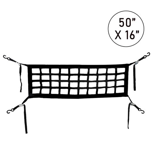 Boxer CargoGuard Tailgate Net: Durable 50" x 16" Cargo Solution with 1500lbs Capacity