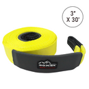 TitanStrap 24,000 lbs Recovery Strap (3" x 30') – Heavy Duty Nylon Snatch Strap with 20% Stretch & Reinforced Loops-1