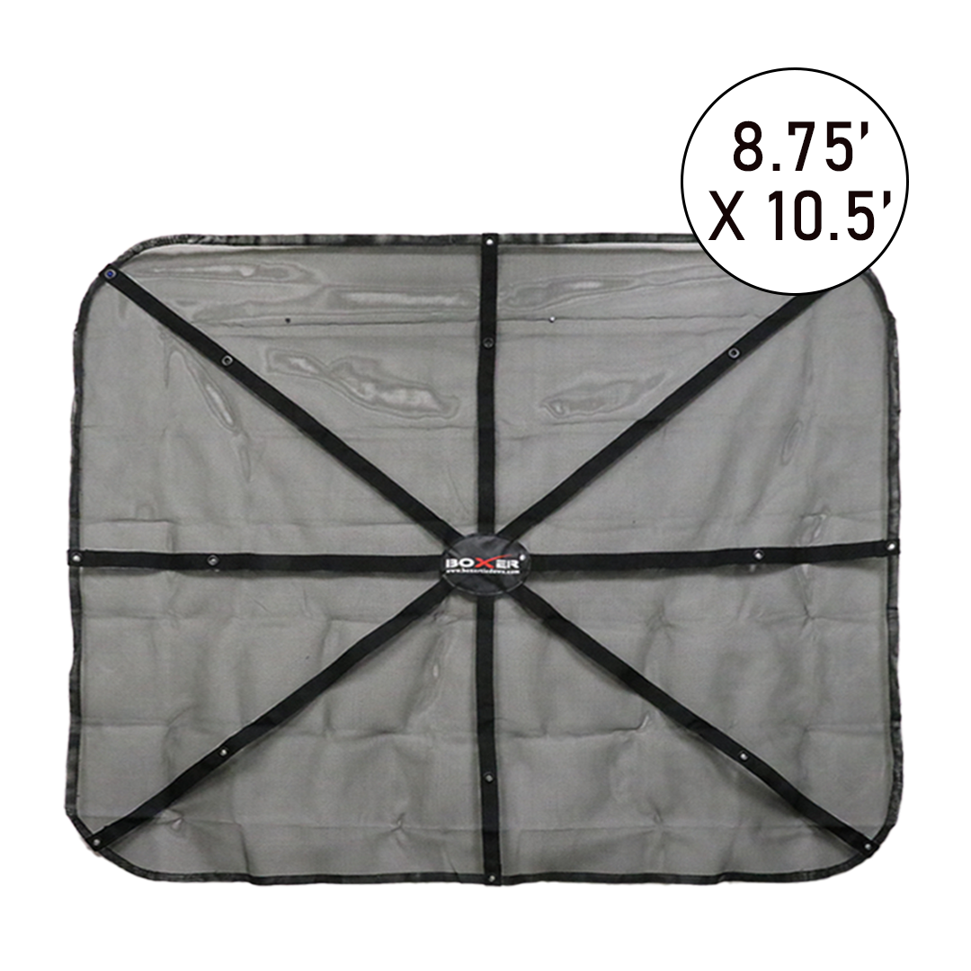 Boxer Pro Mesh Cargo Net: Weather-Resistant Security for Your Truck Loads