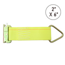 2" x 6' E Track Rope Tie-Off, 5000 lbs Breaking Strength-1