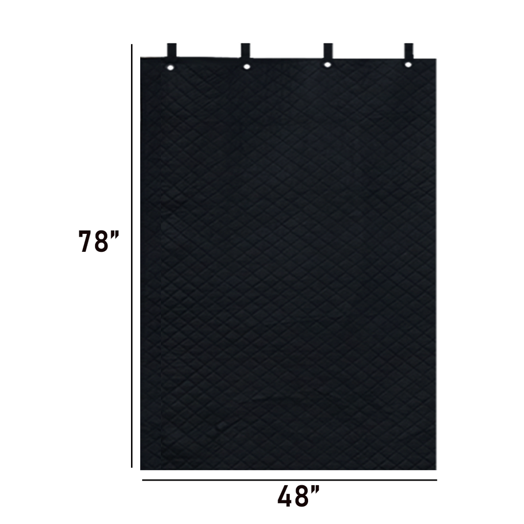 BoxerTool Studio Sound Haven: 78" x 48" Insulated Blanket with Grommets & Loops - Perfect for Doors, Windows, and Beyond!