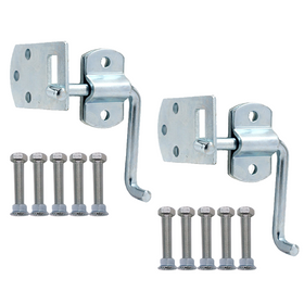 Complete Truck Corner Gate Latch Kit with Bolts and Nuts: Easy Install, Secure Hold