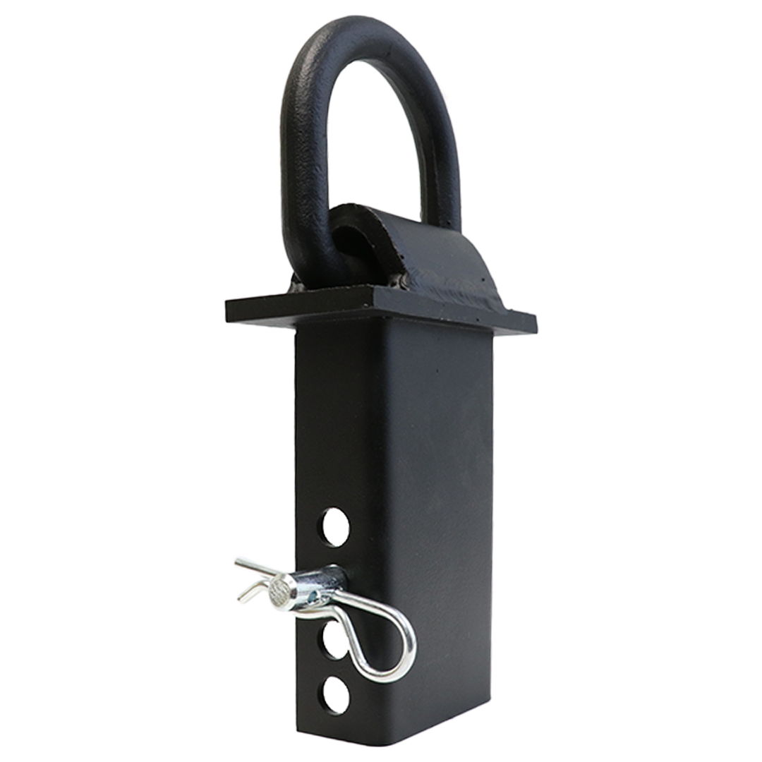 Heavy-Duty 1/2" D-Ring Stake Pocket Tie Down Anchor - Set of 4
