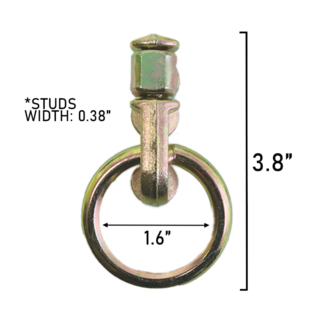 Double Stud Round Ring Track Fitting: Enhanced Cargo Control