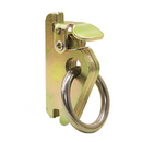 Heavy Duty Double-Stud 1 1/4" E-Track O-Ring Anchor - 6,600 lb. Breaking Strength-3