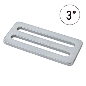 3-Bar Slide Adjuster - 5000lb Break Strength - Zinc Plated (1.75", 2", 3")