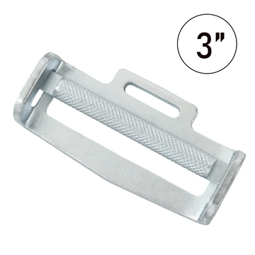 Roller Tie Down Adjuster - Zinc Plated (1.75", 3") - Racing, Rodeo, Trailer - 0