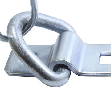 3/8" Forged D Ring Trailer Anchor with Bolt-On Mount - 0