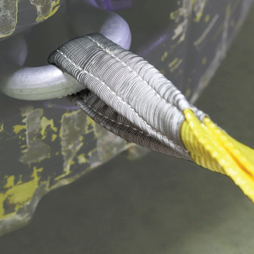 4" Heavy-Duty Tow Strap: 36,000-lbs. Strength for Superior Recovery - 0