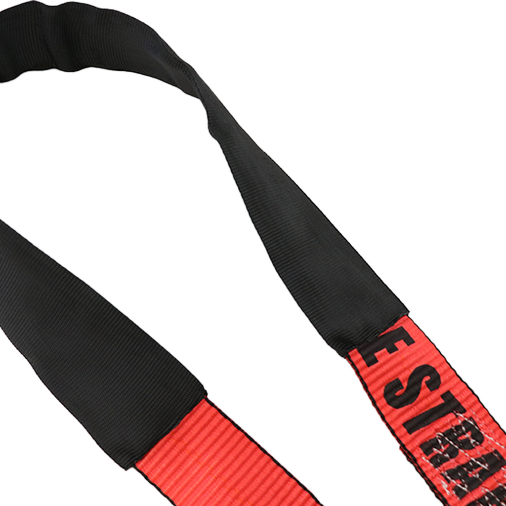 VersaGrip ProAxle Straps Set of 4: Precision-Length Towing Axle Straps in Rouge (24" and 36")
