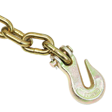Heavy-Duty 1/4" Forged Clevis Grab Hooks - 14,400 lbs. Breaking Strength - 0