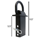 Heavy Duty 4-Pack 5/8" D-Ring Tie Down Anchor Points for Stake Pockets-4