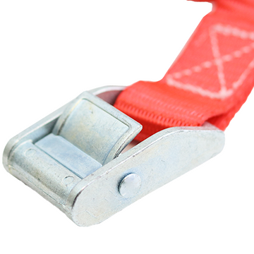 Hi-Vis 1" x 10' Cam Buckle Tie Down - 1100 lbs Strength - 0