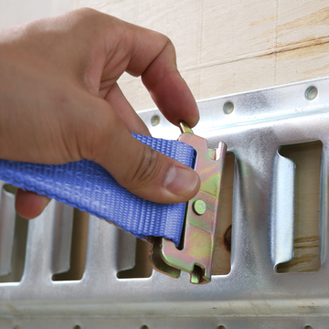 Boxer Cam Buckle E Track Strap - 2" x 20' Size, Universal E Track Compatibility - 0