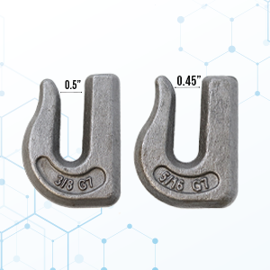 Heavy-Duty 5/16" Forged Clevis Grab Hook - Secure Cargo on Flatbed Trucks & Trailers