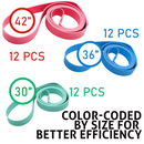 Boxer ProMovers 42" Stretchable Pallet Bands in Crimson Red-5