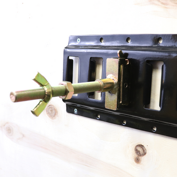 E Track Spare Tire Carrier: Universal Storage Solution for Multiple Applications - 0