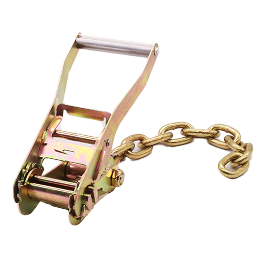 Boxer 8-Point Roll Back Vehicle Tie-Down Kit with G70 Chain Extensions - Set of 4