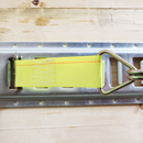E-Track Rail Tie-Down Kit (5' Galvanized E-Track with 2" x 20' Blue Straps)-4