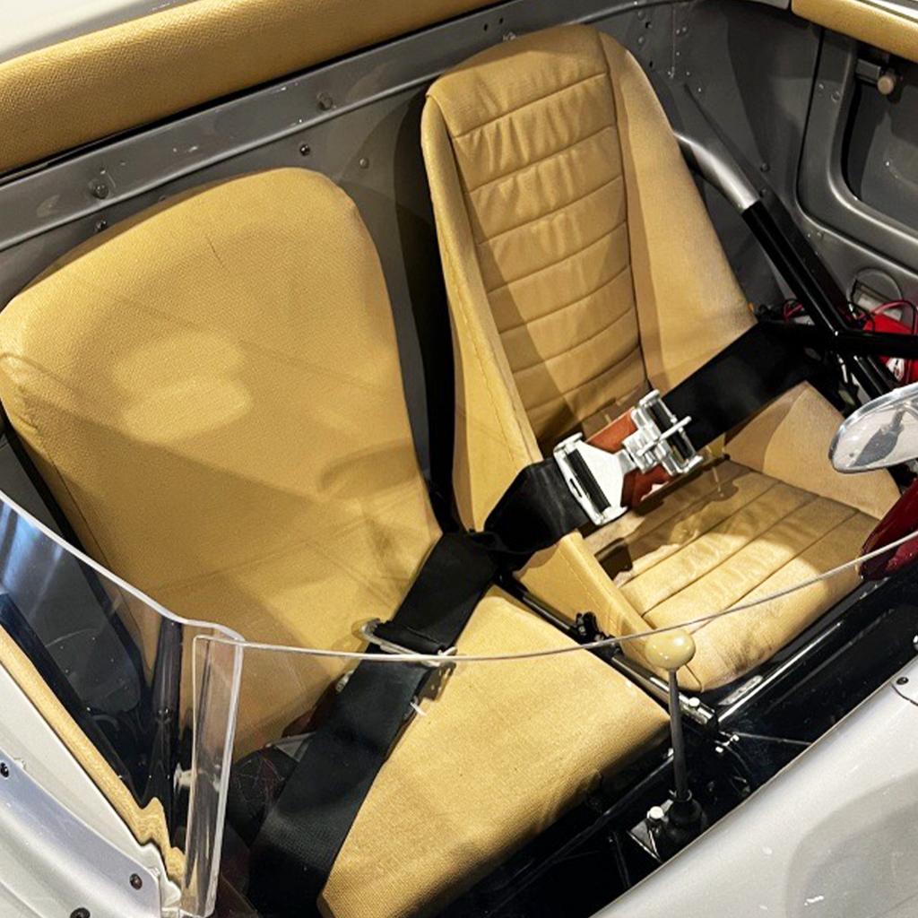 1.75" Center Latch with a Link & Leather Pad for Secure Hold