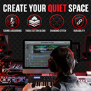 Boxer Omni-Square 48" x 48" Sound Dampening Blanket-4