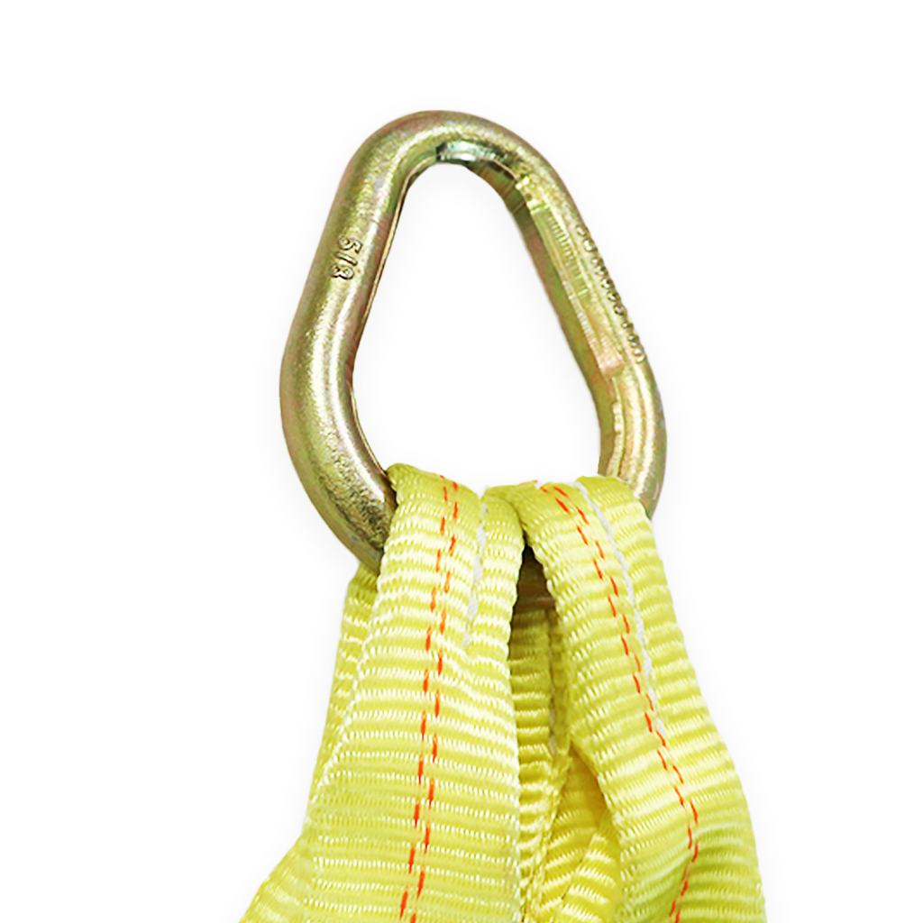 Boxer V-Flex TitanHook Precision V-Bridle Strap with 8" Forged Towing J Hook