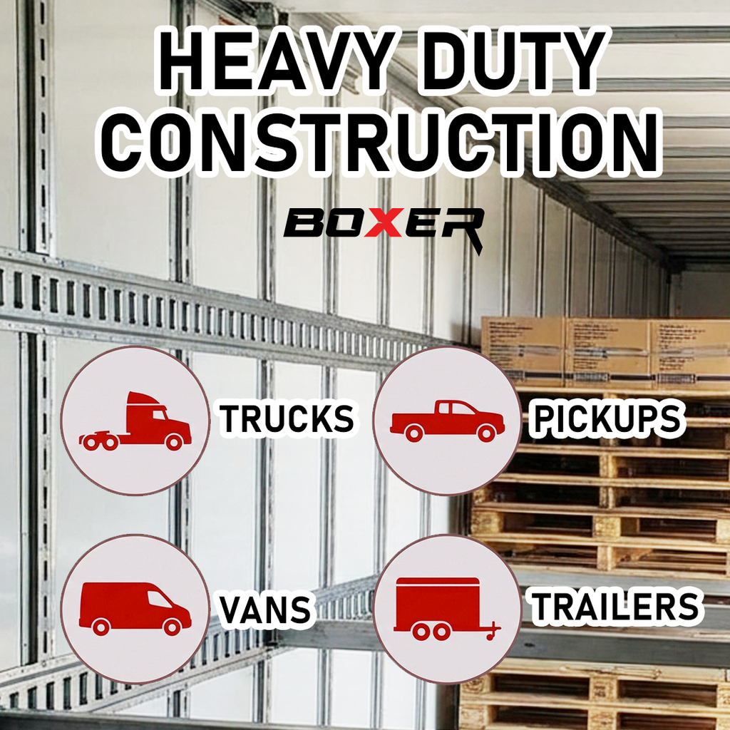 18ft Raw Finish E-Track – Heavy Duty Horizontal Tie-Down Rail (2,000 lbs Rating)
