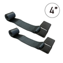 4" x 5' Roll-Off Container Straps with Extra Large Flat Hook - DOT Compliant for Container Securement - 2 Pack-3