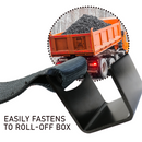4" x 5' Roll-Off Container Straps with Extra Large Flat Hook - DOT Compliant for Container Securement - 2 Pack-4