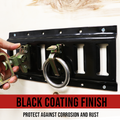 Boxer 1 Feet Horizontal Black E Track