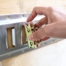 Bolt-On E Track Accessory: Spring Fitting Design, Bolts Included-3