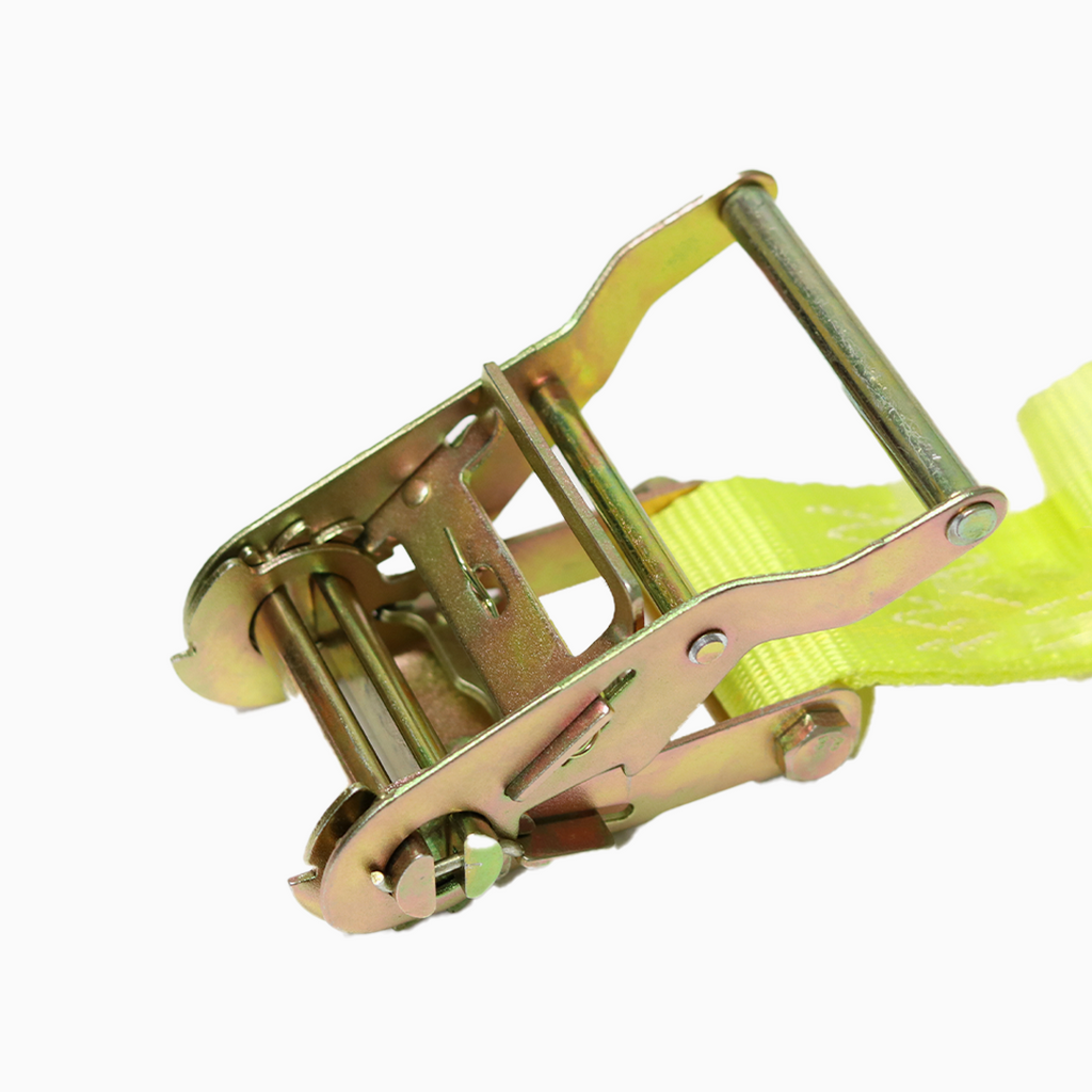 Pro Hauler 2" Ratchet Buckle: Heavy-Duty 4400 lbs Capacity with Ergonomic Aluminum Corrugated Handle