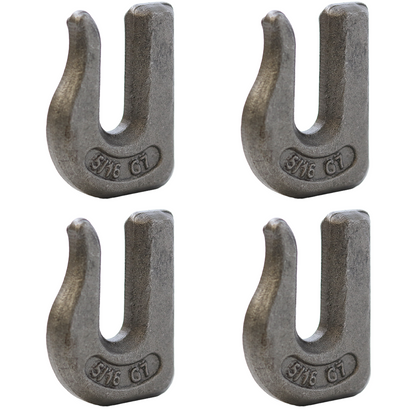 Boxer Weld On Grab Chain Hook G70 Forged – Heavy Duty Hooks - 4 Pack
