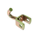 1.5" Swivel J-Hook Tie Down Attachment Hook - 6,600 lbs. Breaking Strength, Yellow Chrome-3