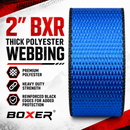 2" x 15' Auto Transport Strap with Towing Chain G70 5/16"-6