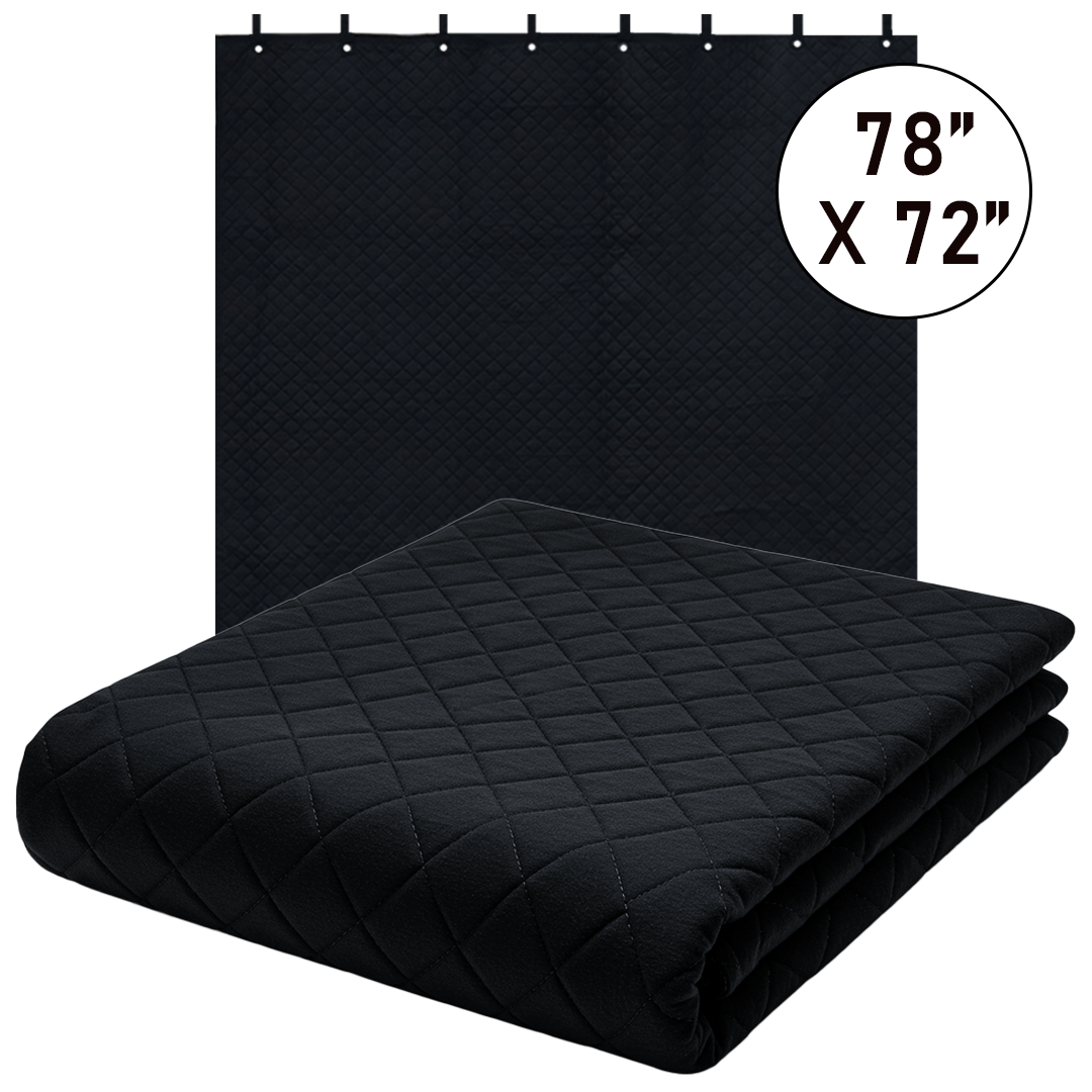 BoxerTool Studio Universal 78" x 72" Acoustic Blanket: Ultimate Protection & Sound Dampening