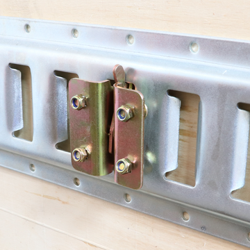 Bolt-On E Track Accessory: Spring Fitting Design, Bolts Included - 0