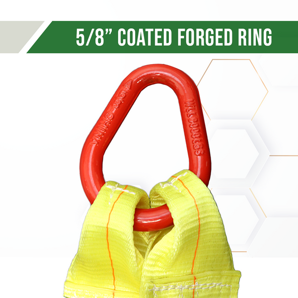 3/8 to 5/8 Inch Forged Pear Ring