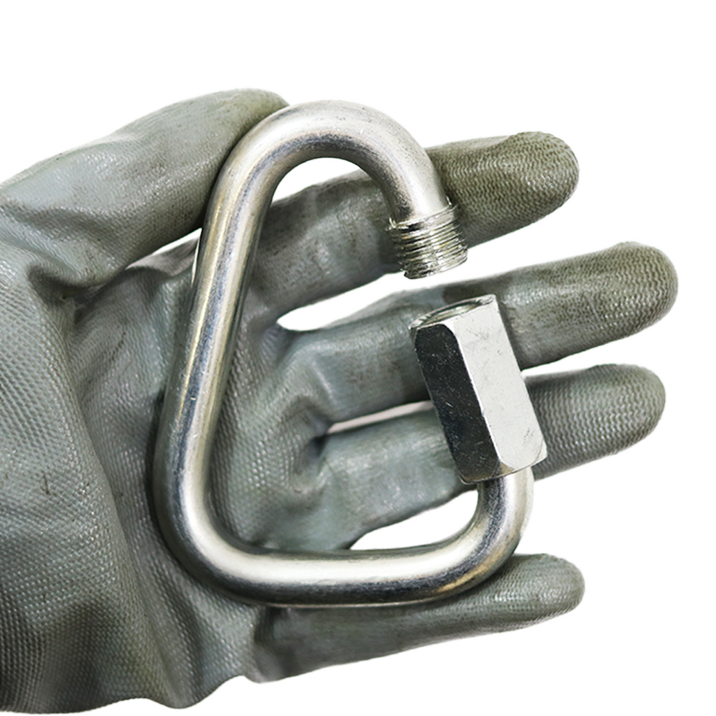 12mm Delta Quick Link - Steel Zinc-Plated, 6600 lbs Breaking Strength