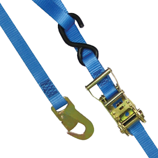 Heavy-Duty 3" Flat Snap Hook with Safety Latch - 15,000 lbs Breaking Strength