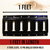 Boxer 1 Feet Horizontal Black E Track