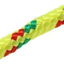 Ultra-Durable 3/8" x 100' Polypropylene Truck Rope: 1,200 lbs Breaking Strength, 400 lbs Working Load Limit, Diamond Braided Construction-3