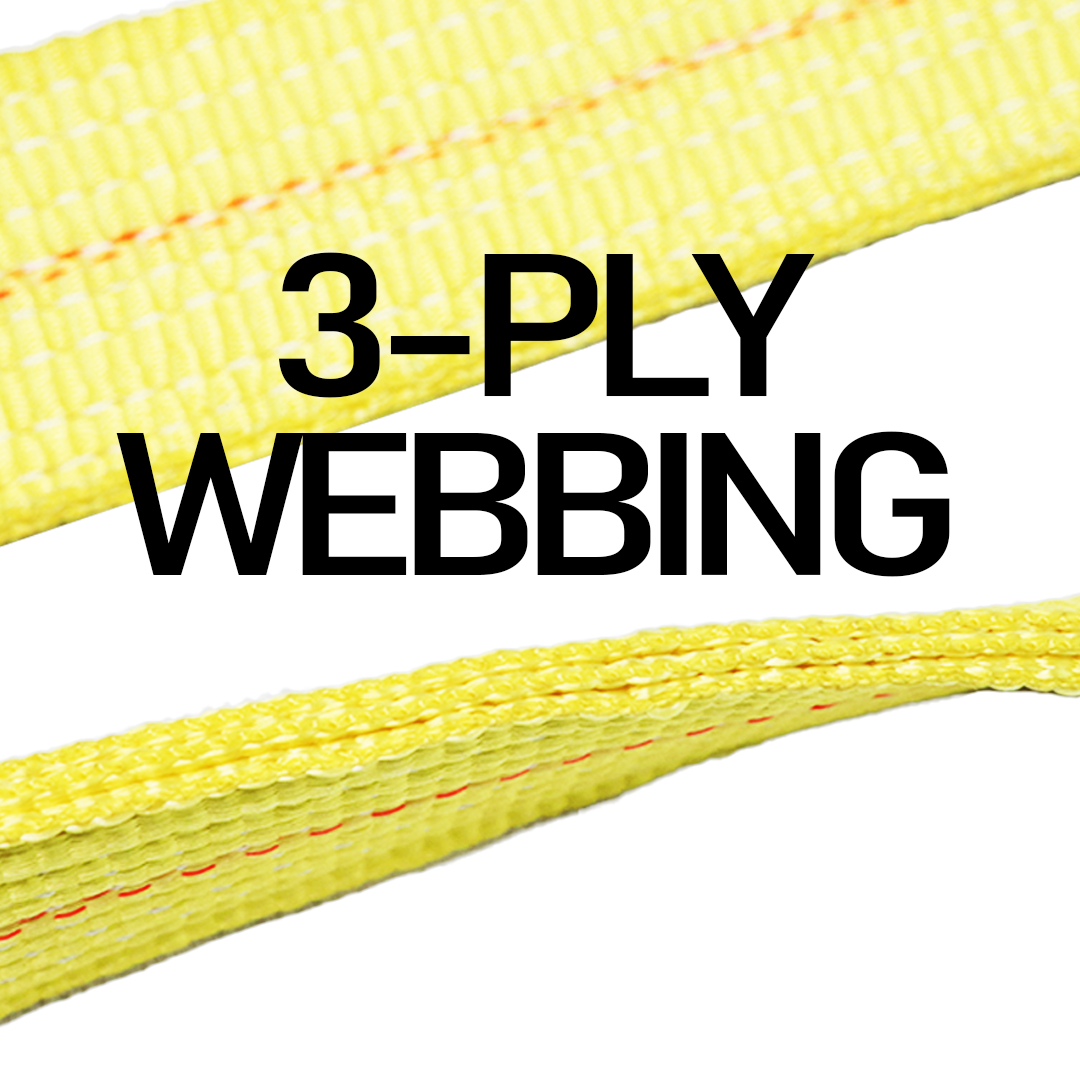 Boxer V-Flex TitanHook Precision V-Bridle Strap with 8" Forged Towing J Hook