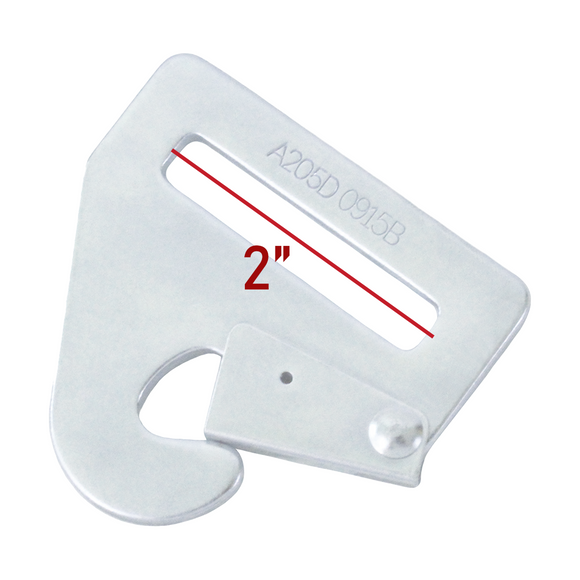 Racing Harness Snap Hook with Keeper - Secure Hydration & Communication Lines