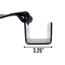 4" x 5' Roll-Off Container Straps with Extra Large Flat Hook - DOT Compliant for Container Securement - 2 Pack-5