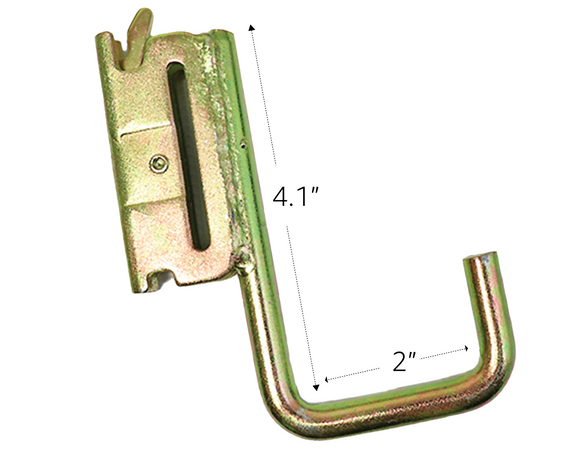 Versatile Square Hook Anchor for E-Track Systems